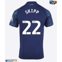 Moški Nogometni dresi Leicester City Oliver Skipp #22 Gostujoči 2025-26 Kratek Rokav